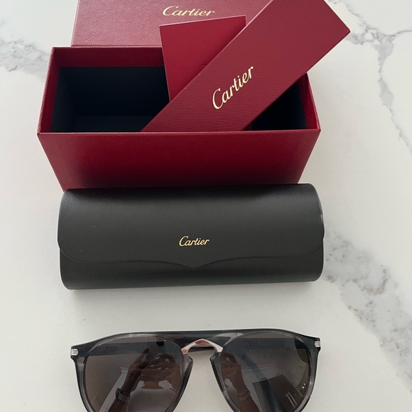 Cartier sunglasses with case and box - Picture 3 of 5